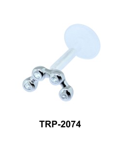 CZ Tragus Piercing TRP-2074