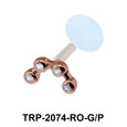 CZ Tragus Piercing TRP-2074