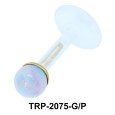 Opal Stone Tragus Piercing TRP-2075
