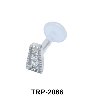 Multiple Stones Tragus Piercing TRP-2086 