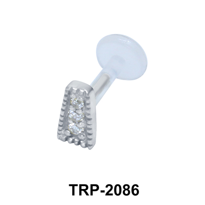 Multiple Stones Tragus Piercing TRP-2086 