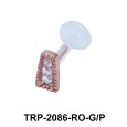 Multiple Stones Tragus Piercing TRP-2086 