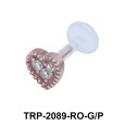 Heart Tragus Piercing TRP-2089