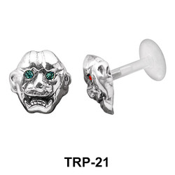 Laughing Face Tragus Piercing TRP-21