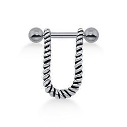 Rope Design Helix Piercing TIP-240