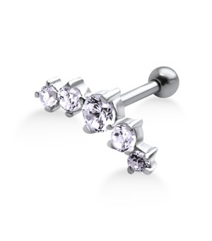 Lavender Stones Helix Ear Piercing TIP-252-LAV