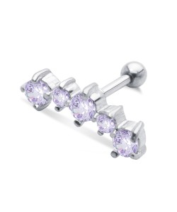 Lavender Stones Helix Ear Piercing TIP-253-LAV