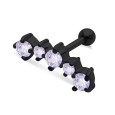 Lavender Stones Helix Ear Piercing TIP-253-LAV