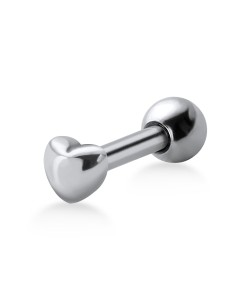 Shiny Heart Shaped Helix Piercing TIP-662