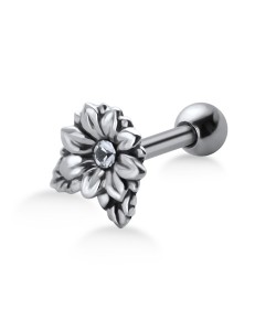 Delicate Flowery Helix Ear Piercing TIP-677