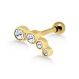 Rhinestone Helix Ear Piercing TIP-864