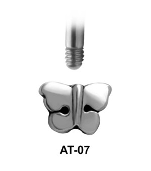 Butterfly Shaped 1.2 Piercing Attachment AT-07