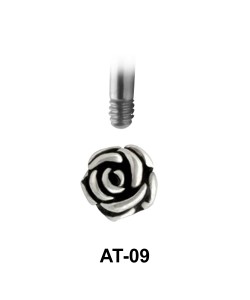 Rose Shaped 1.2 Piercing Attachment AT-09