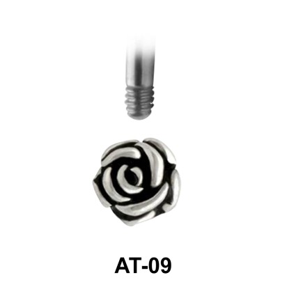 Rose Shaped 1.2 Piercing Attachment AT-09