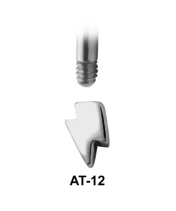 Thunderbolt Shaped 1.2 Piercing Attachment AT-12