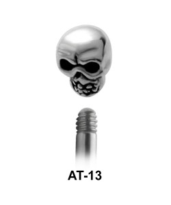 Skull Shaped 1.2 Piercing Attachment AT-13