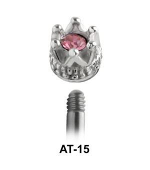 Crown Shaped 1.2 Piercing Attachment AT-15