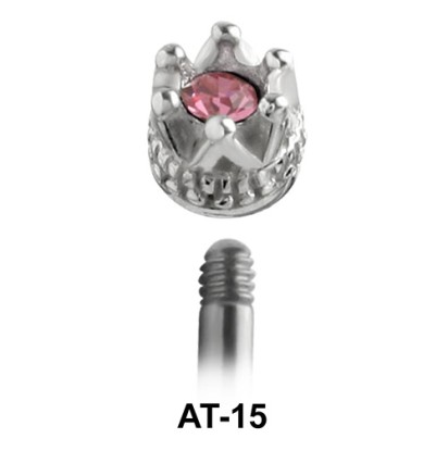 Crown Shaped 1.2 Piercing Attachment AT-15