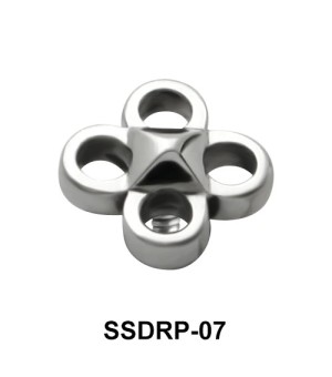 Flower Shaped 1.2 mm. Internal Attachment SSDRP-07