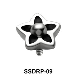 Flower Shaped 1.2 mm. Internal Attachment SSDRP-09