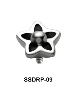 Flower Shaped 1.2 mm. Internal Attachment SSDRP-09