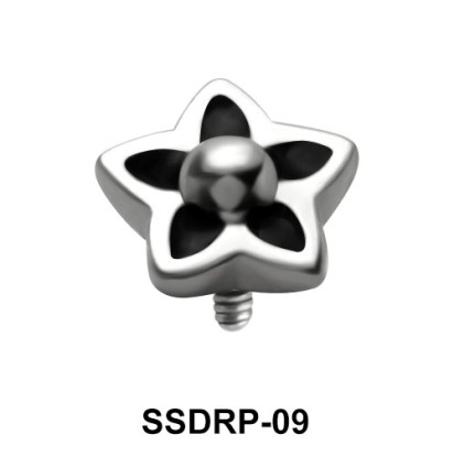 Flower Shaped 1.2 mm. Internal Attachment SSDRP-09