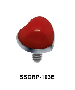 Enamel Heart Shaped Internal Attachment SSDRP-103E