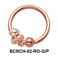 Snake Closure Rings Charms BCRCH-02