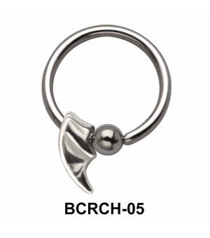 Blade Closure Rings Charms BCRCH-05