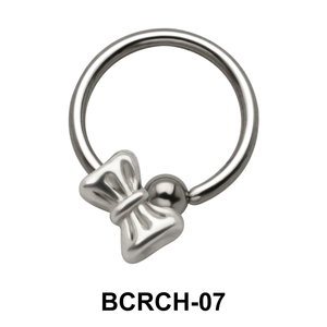 Bow Closure Rings Charms BCRCH-07