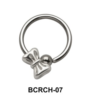 Bow Closure Rings Charms BCRCH-07