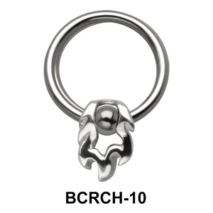 Fiery Closure Rings Charms BCRCH-10
