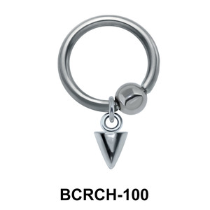 Spike Closure Rings Charms BCRCH-100