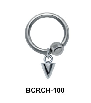 Spike Closure Rings Charms BCRCH-100