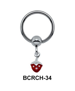 Fruity Closure Ring With Charms BCRCH-34