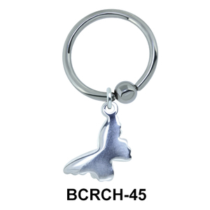Butterfly Closure Rings Charms BCRCH-45