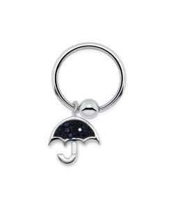 Umbrella Ferido Crystal Closure Rings Charms BCRCH-49 (wait picture)