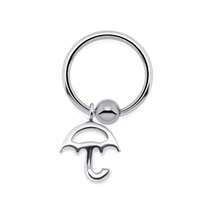 Umbrella Shape Closure Rings Charms BCRCH-50 (wait picture)