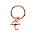 Umbrella Shape Closure Rings Charms BCRCH-50 (wait picture)