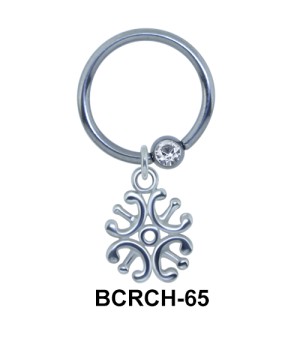 Swanky Design Closure Rings Charms BCRCH-65