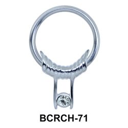 The Eye Closure Rings Charms BCRCH-71
