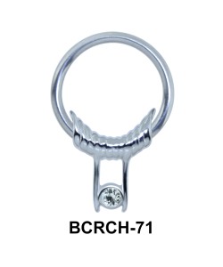 The Eye Closure Rings Charms BCRCH-71