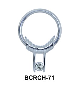 The Eye Closure Rings Charms BCRCH-71