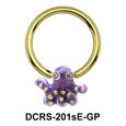 Octopus Shaped Face Piercing Closure Ring DCRS-201sE