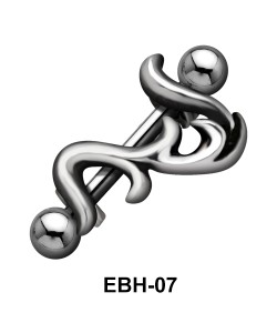 Climber Shaped Eyebrow Piercing EBH-07