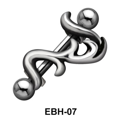 Climber Shaped Eyebrow Piercing EBH-07