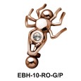 Spider Eyebrow Piercing EBH-10