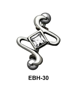 Rope Shaped Eyebrow Piercing EBH-30