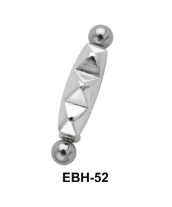 Tri Pyramid Eyebrow Piercing EBH-52