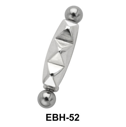 Tri Pyramid Eyebrow Piercing EBH-52